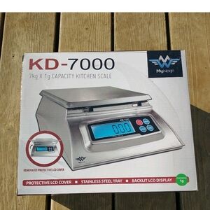 My Weigh KD-7000 Kitchen Scale with LCD Display